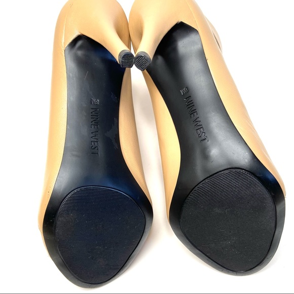 NINE WEST Nude Cage Style High Heel Ankle Bootie -Delfina- - Picture 13 of 16